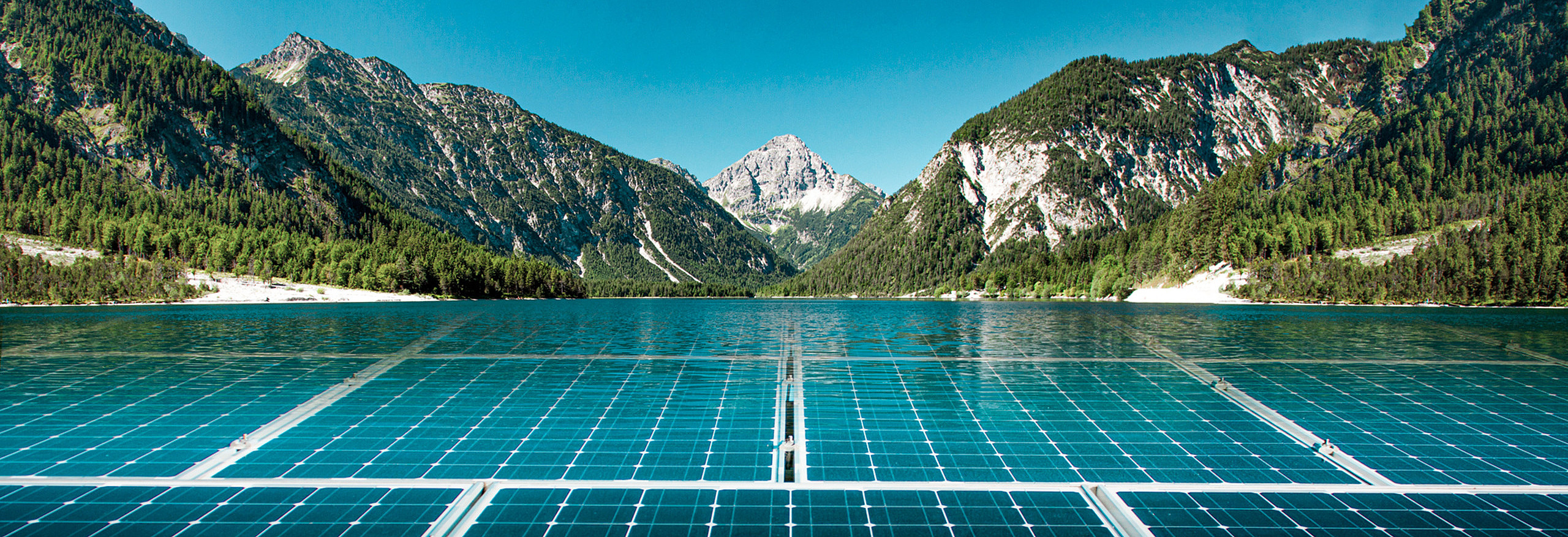 Photovoltaikanlage im Plansee