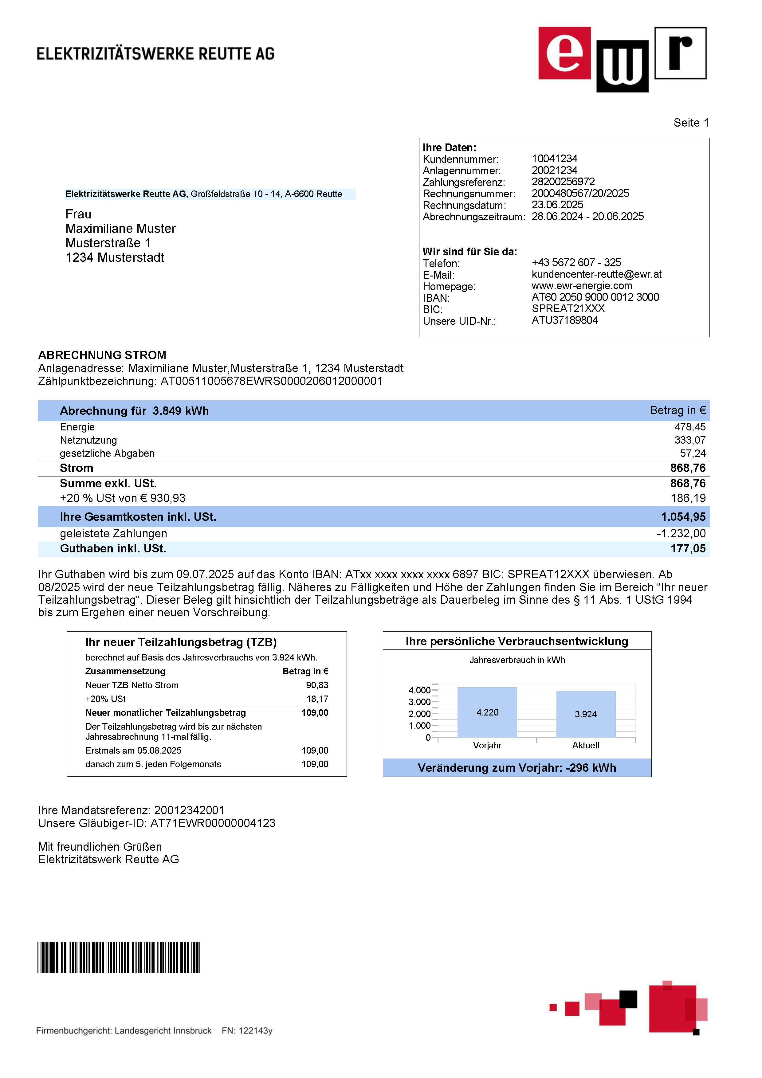 Electricity Bill